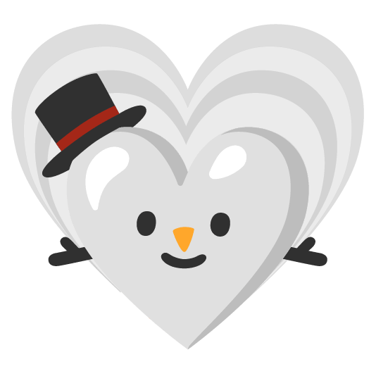 heartpulse snowman without snow