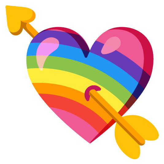 cupid rainbow