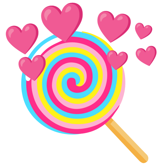 cupid lollipop