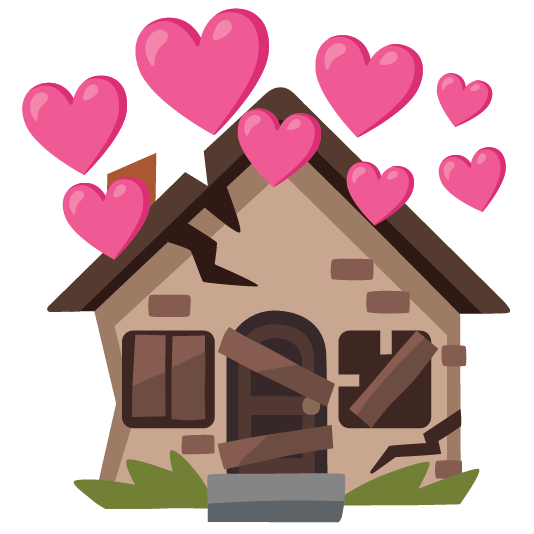 cupid derelict house building