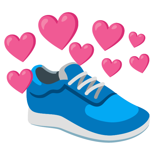 cupid athletic shoe