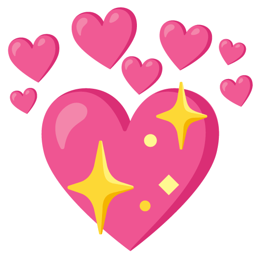 cupid sparkling heart