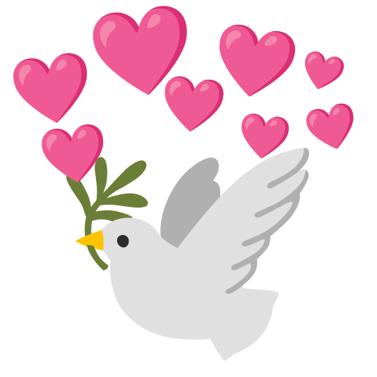 cupid dove of peace