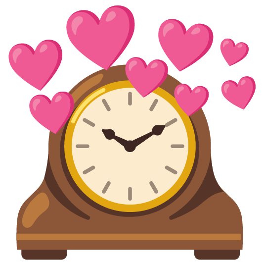 cupid mantelpiece clock