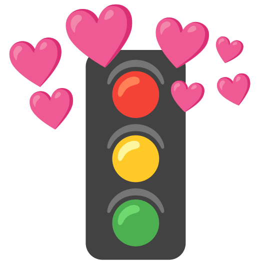 cupid vertical traffic light