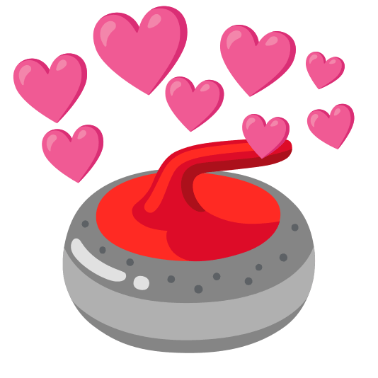 cupid curling stone