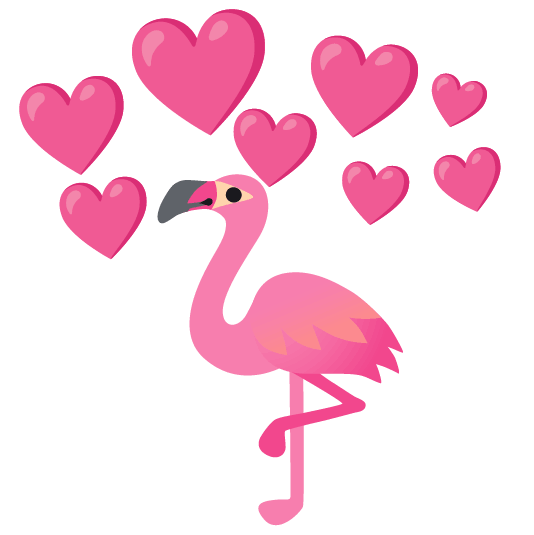 cupid flamingo