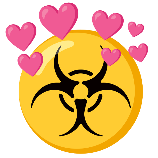 cupid biohazard sign