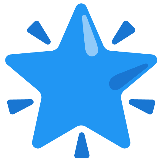 blue heart star2