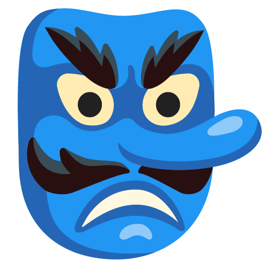 blue heart japanese goblin