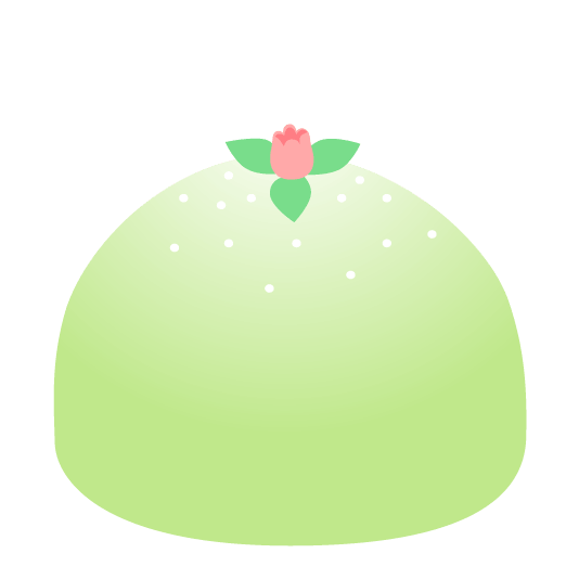 green heart birthday