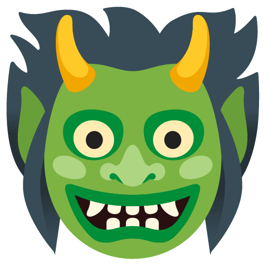 green heart japanese ogre