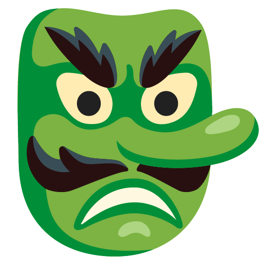 green heart japanese goblin