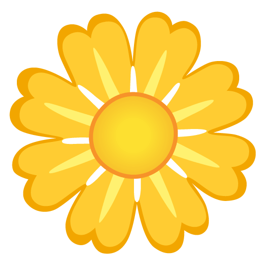 yellow heart blossom