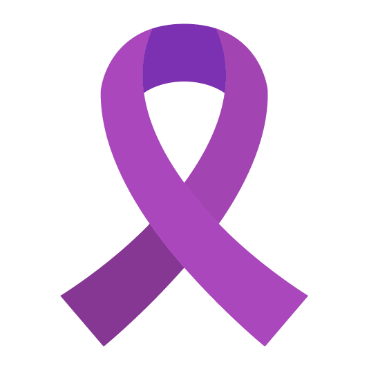 purple heart reminder ribbon