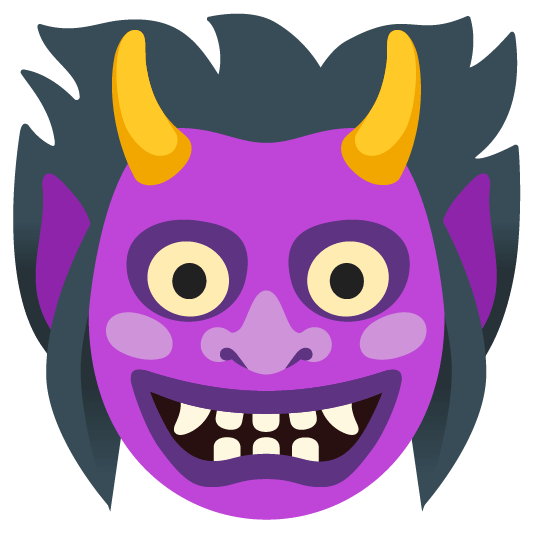 purple heart japanese ogre