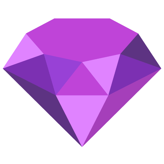 purple heart gem