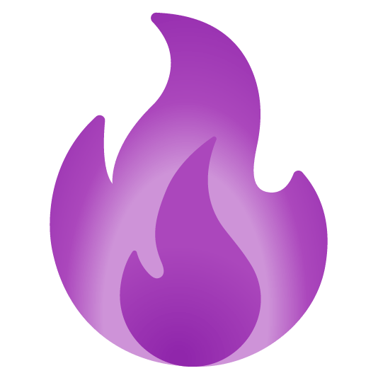 purple heart fire
