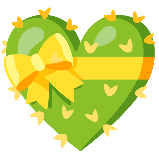 gift heart cactus