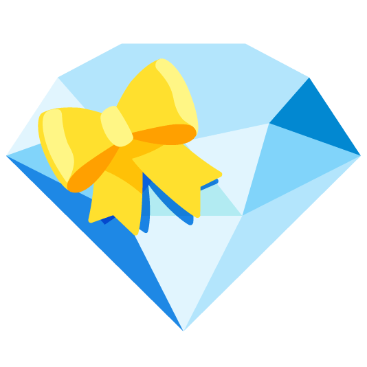 gift heart gem