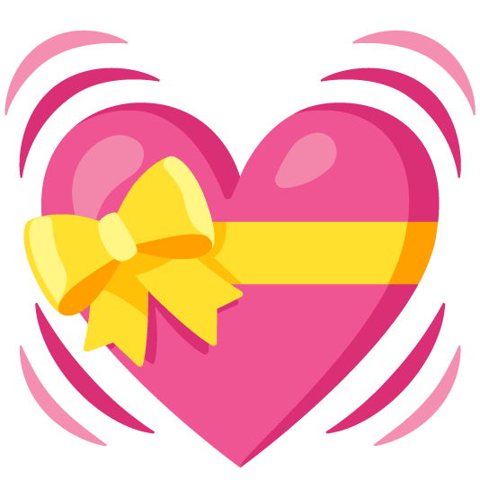 gift heart heartbeat