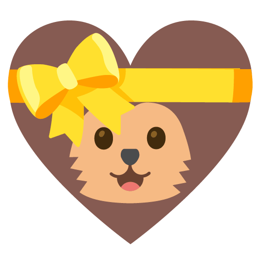 gift heart hedgehog