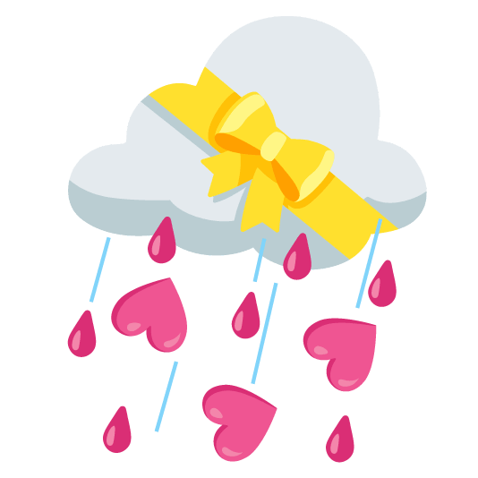 gift heart cloud