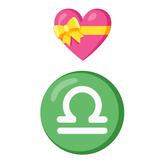 gift heart libra