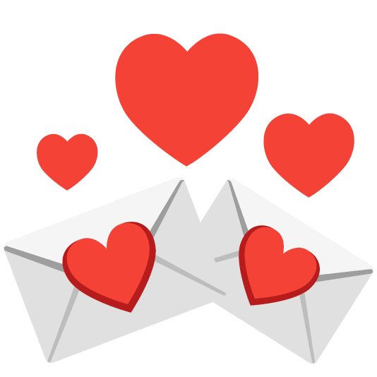 revolving hearts love letter