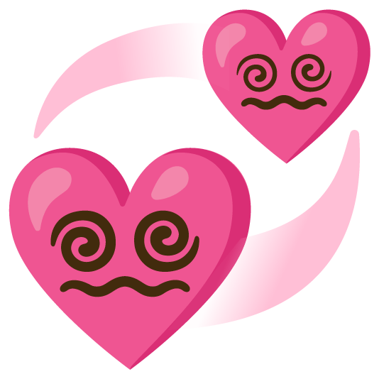 revolving hearts dizzy