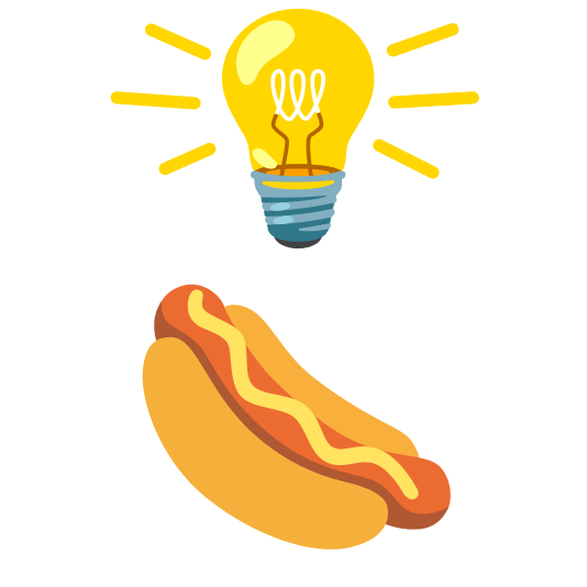 bulb hotdog