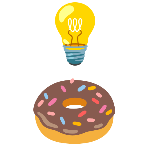 bulb doughnut