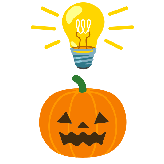 bulb jack o lantern