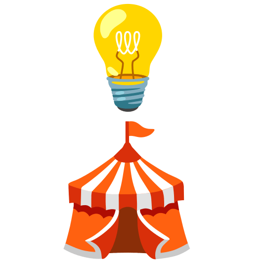 bulb circus tent