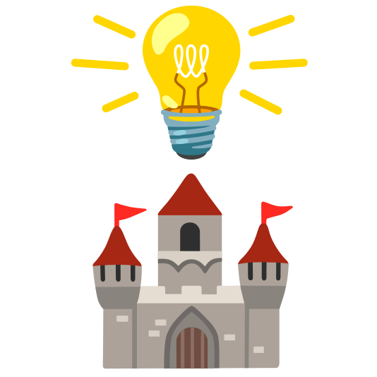 bulb european castle