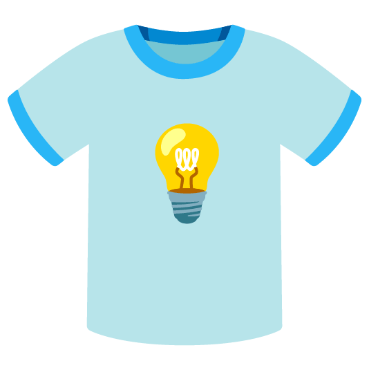 bulb shirt