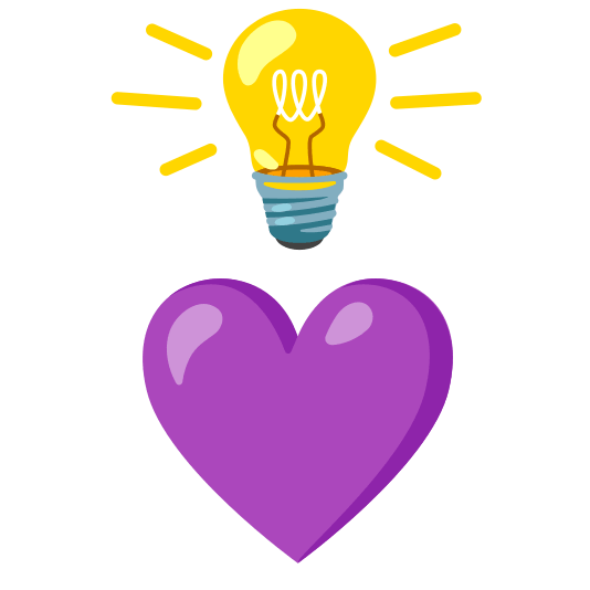 bulb purple heart