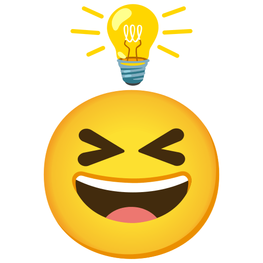 bulb laughing