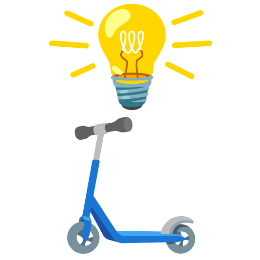 bulb scooter