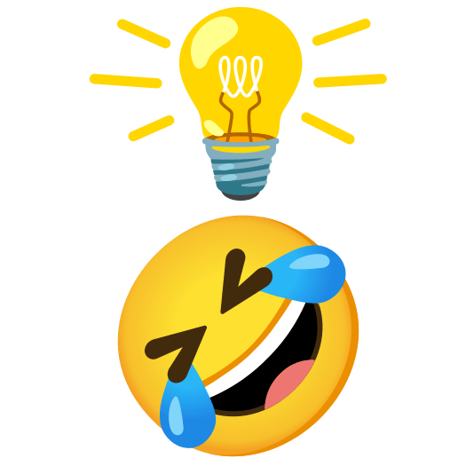 bulb rolling on the floor laughing