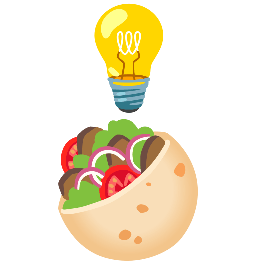 bulb stuffed flatbread