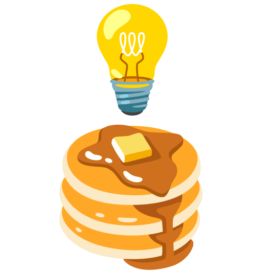 bulb pancakes
