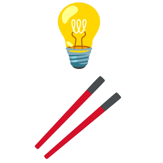 bulb chopsticks