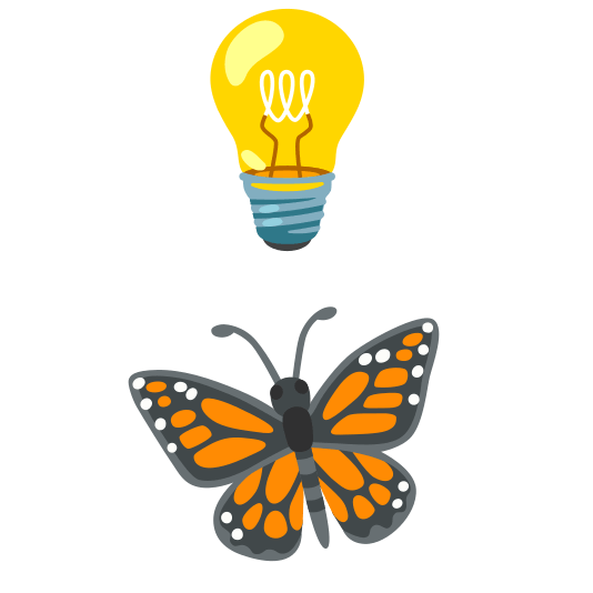 bulb butterfly