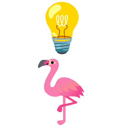 bulb flamingo