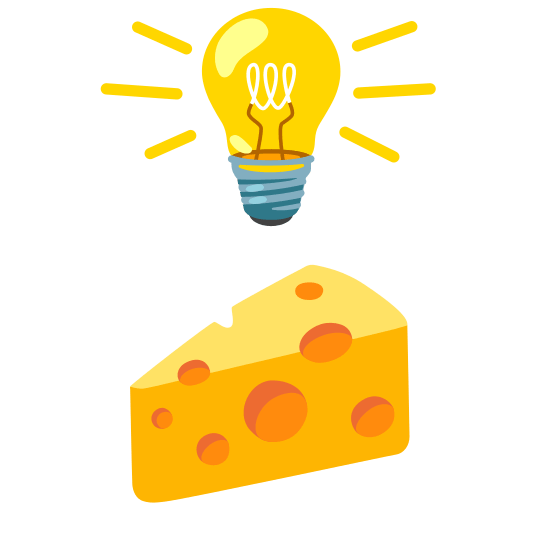 bulb cheese wedge