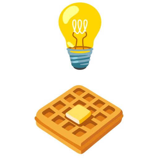 bulb waffle
