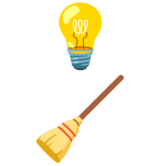 bulb broom