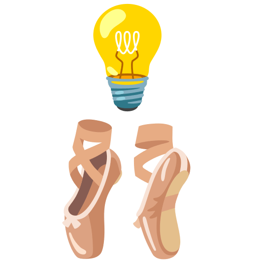 bulb ballet shoes