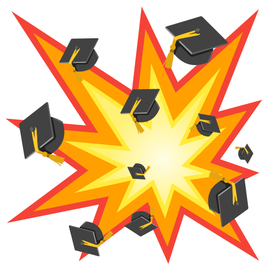 boom mortar board
